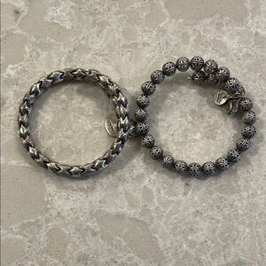 VGC Alex and ANI coil wrap bracelets